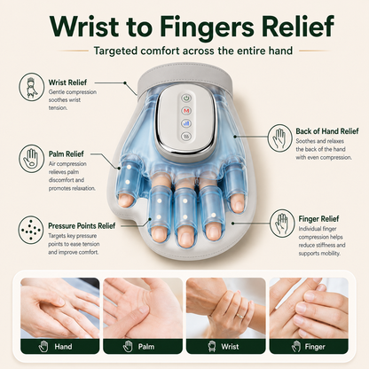 HandEase™ Heated Hand Massager
